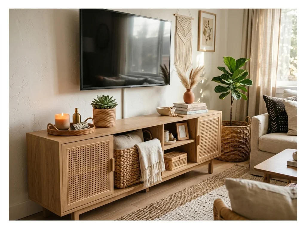 Wicker or Rattan Accents