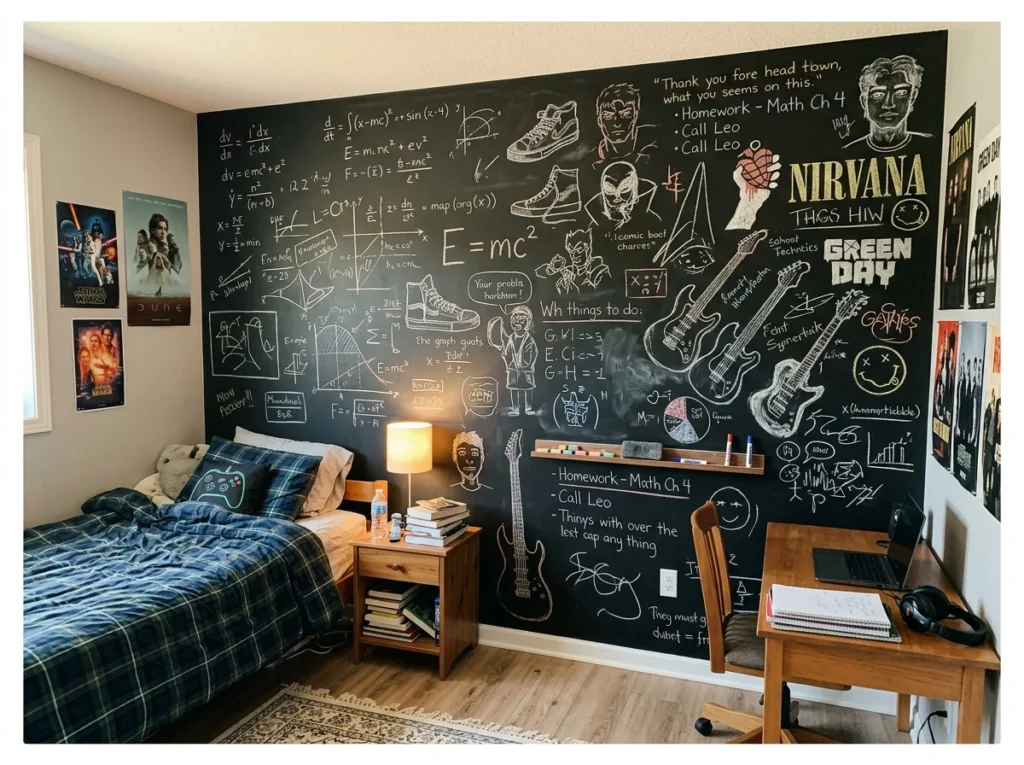 Chalkboard or Whiteboard Wall