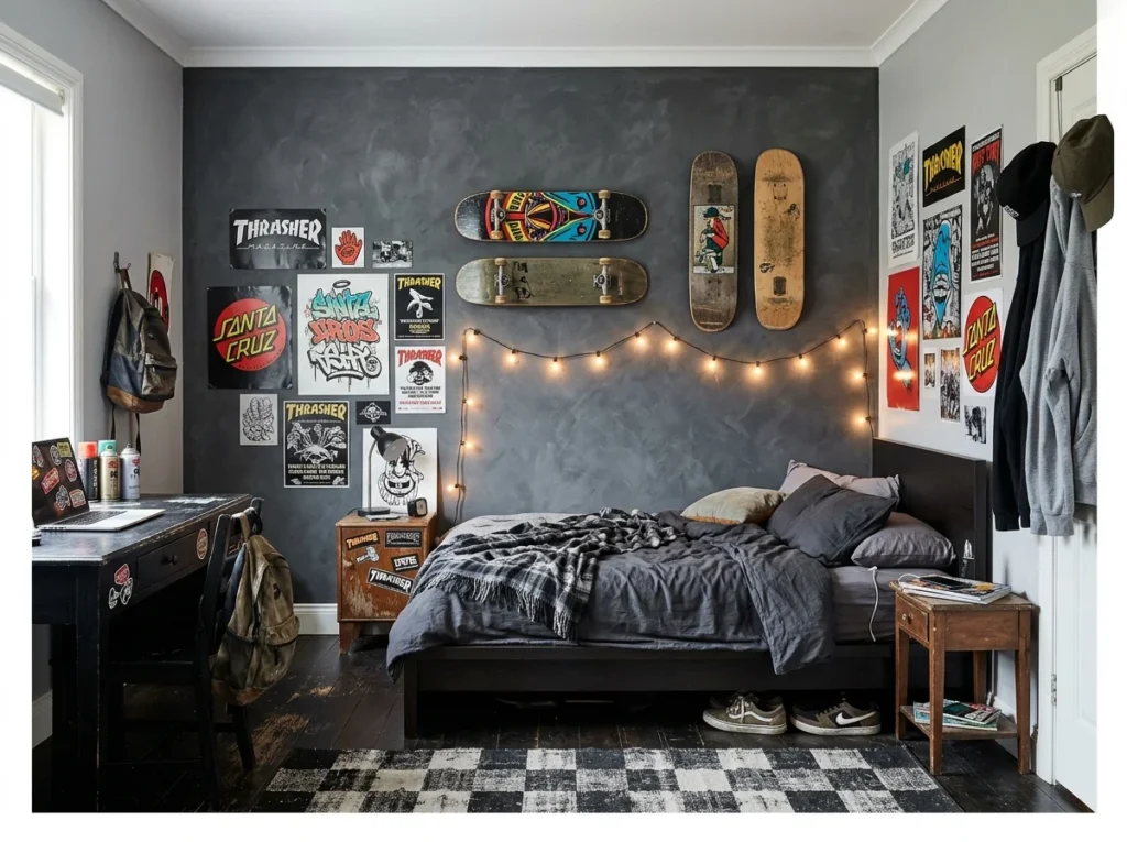 Skate and Street Culture Bedroom