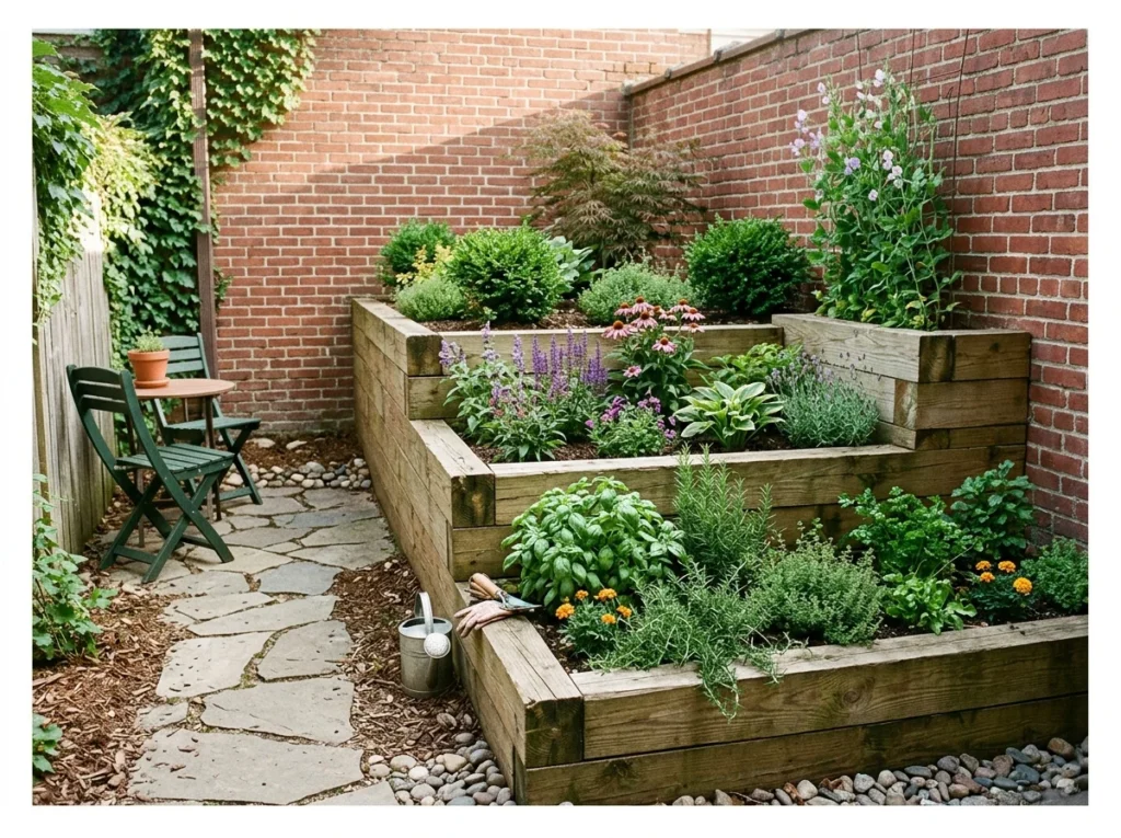 Tiered Planting Beds