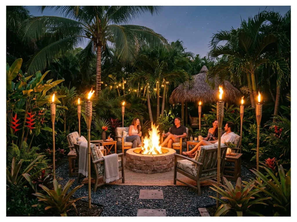 Tiki Torches for Tropical Ambiance