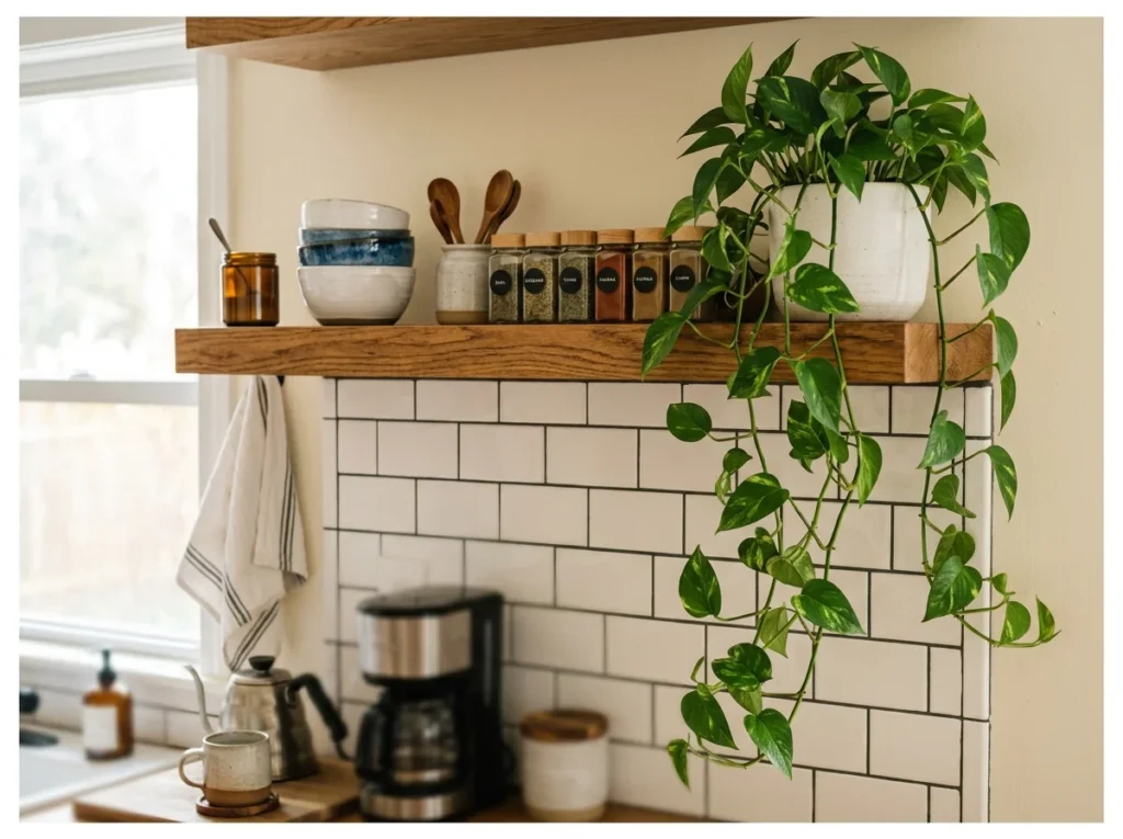 Trailing Plant on the Shelf Edge