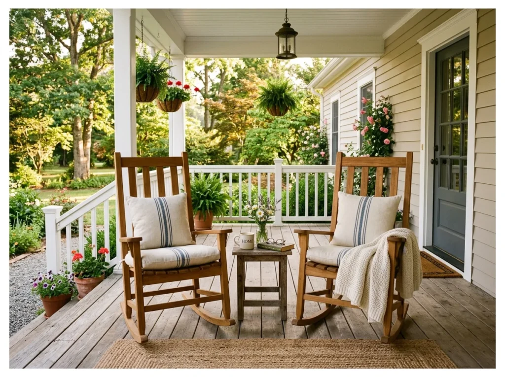 Rocking Chairs in a Pair