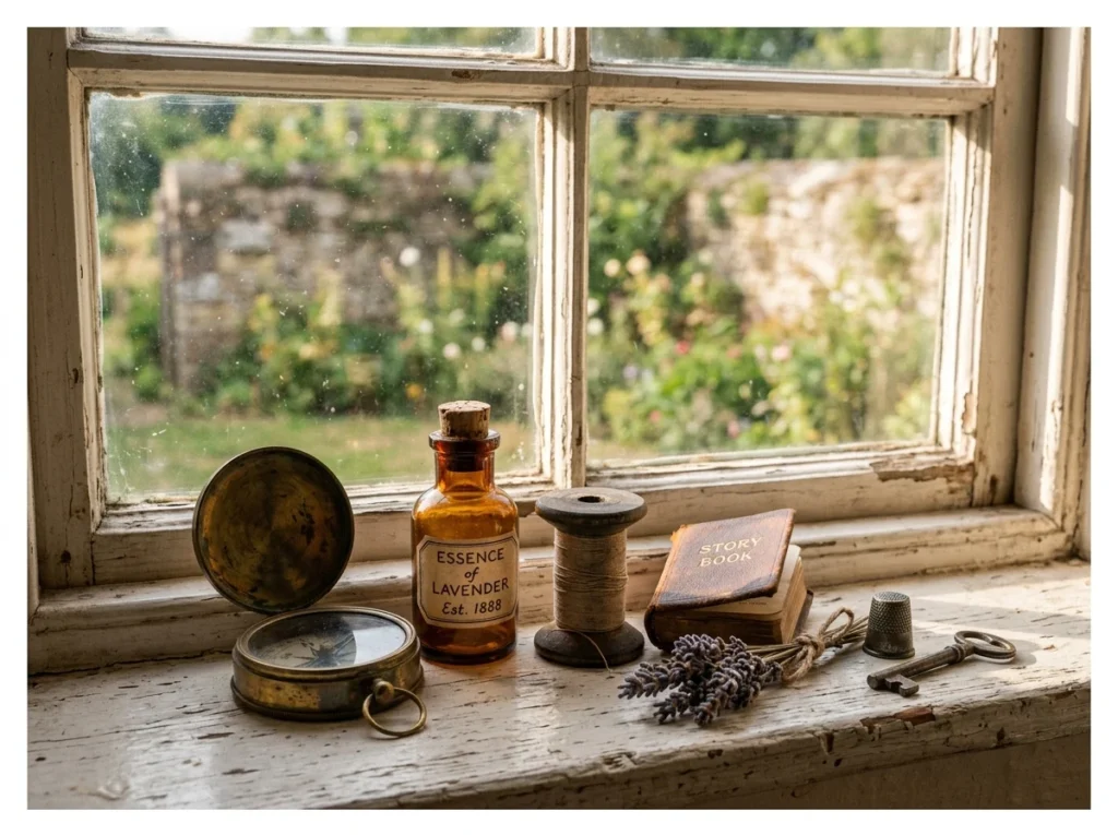 Vintage or Antique Object Display