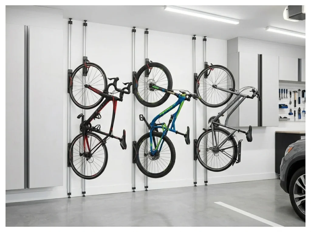 Wall-Mounted Bike Racks