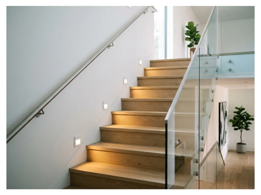 Wall-Mounted Step Lights