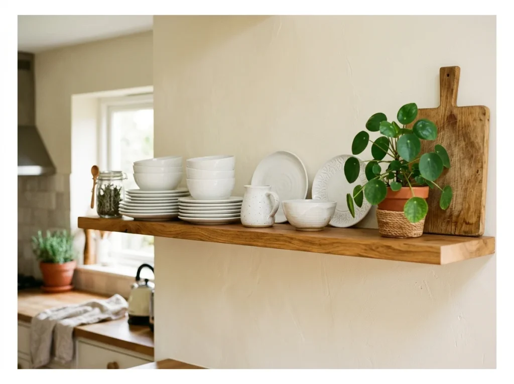 White Ceramic Dishes as the Foundation