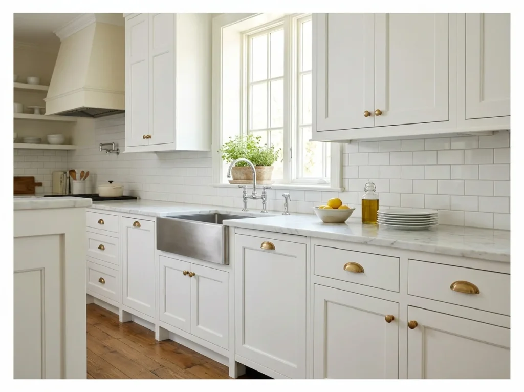 White Shaker Cabinet Doors