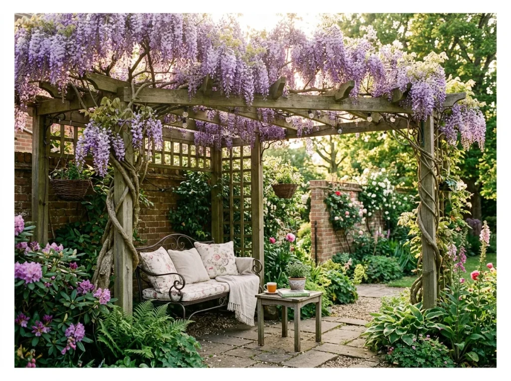 Climbing Wisteria Canopy