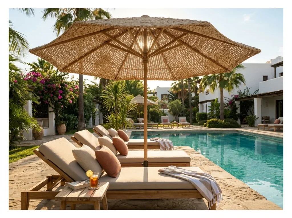 Woven Umbrella Shade