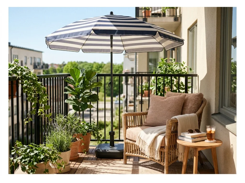 Compact Umbrella for Sun Protection