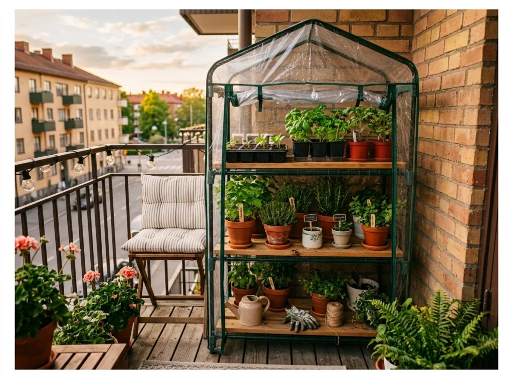 Mini Greenhouse Shelf