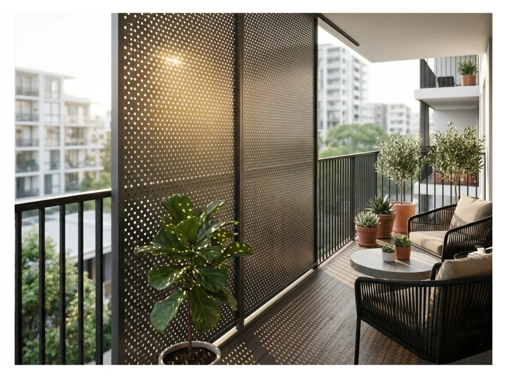 Perforated Sheet Metal Screen