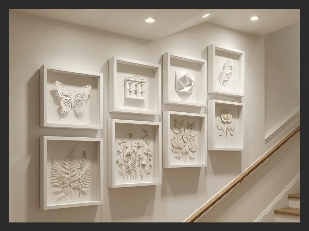 Shadow Box Frames with 3D Objects
