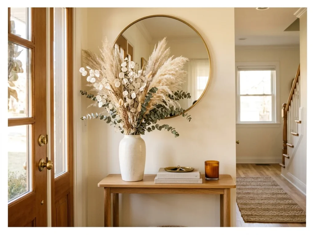 Tall Dried Floral Arrangement
