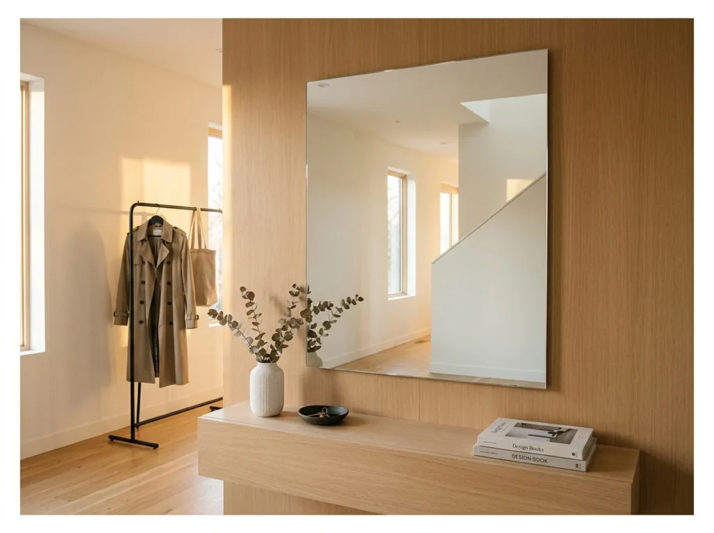 Frameless Rectangular Mirror