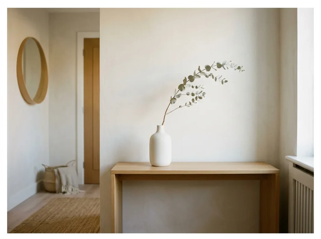 Minimalist Single Vase Display