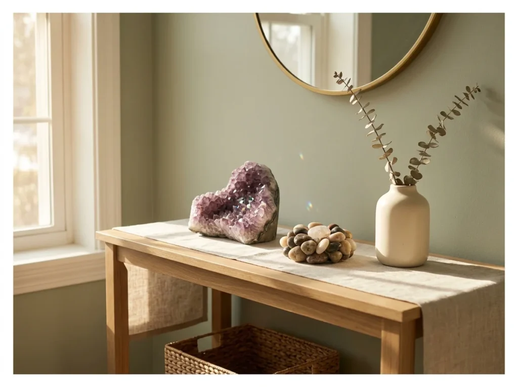 Natural Stone and Crystal Accents