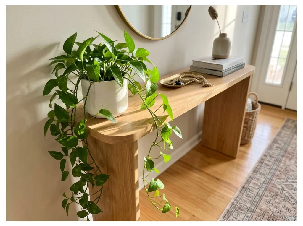 Trailing Plant at the Table Edge