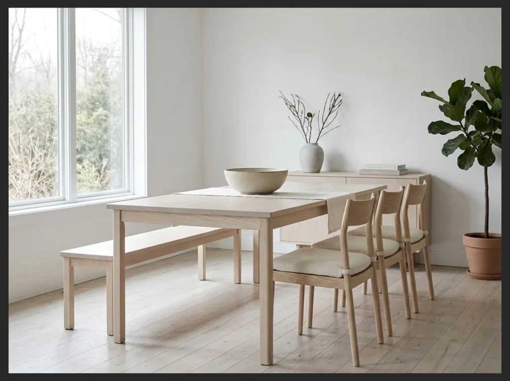 Japandi Dining Room Style