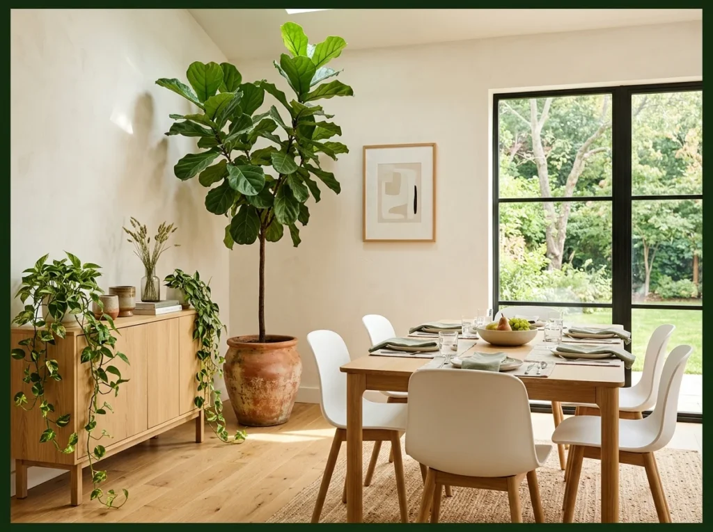 Large Indoor Plants and Greenery