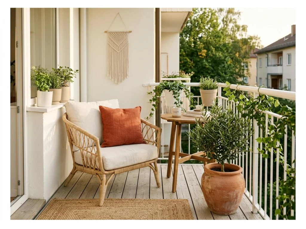 Neutral Palette with a Bold Accent