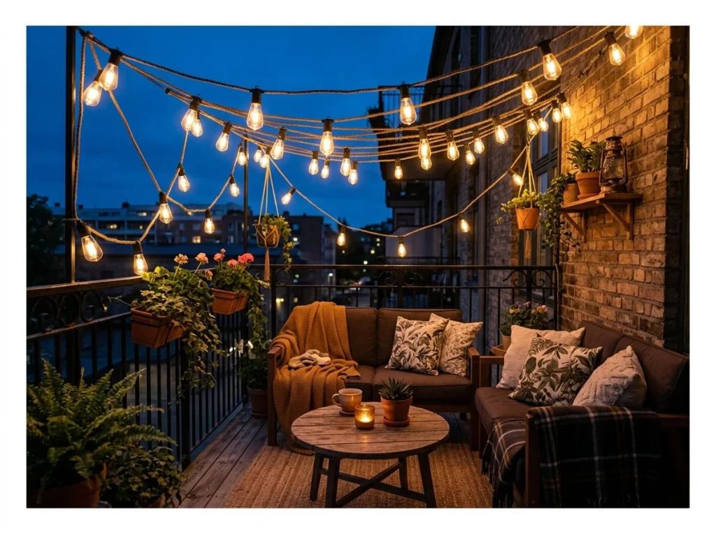 String Light Canopy